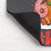 Funny Christmas Bruh Six Seven Saying Dabbing Ging Mousepad (Ecke)