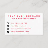 Funny Christmas Business Card Happy Gnomes Visitenkarte (Vorderseite)