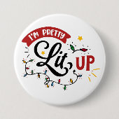 Funny Christmas Button (Vorderseite)