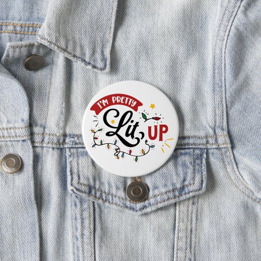 Funny Christmas Button (Beispiel)