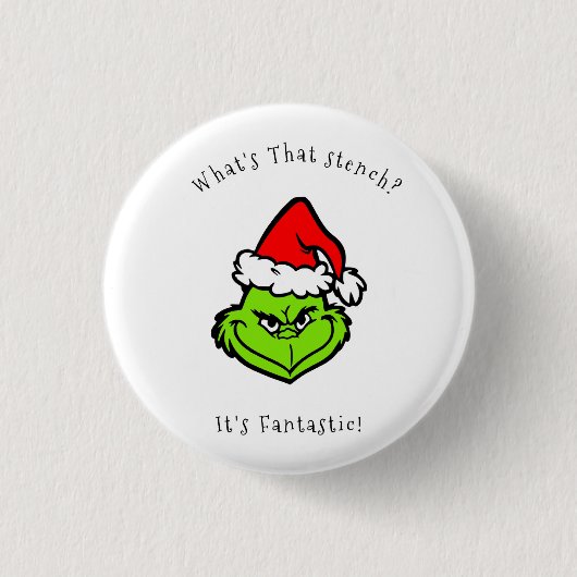 Funny Christmas Button (Vorderseite)