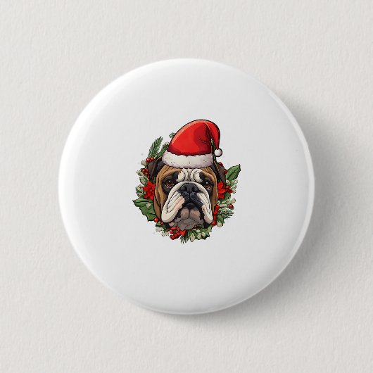Funny Christmas Button (Vorderseite)