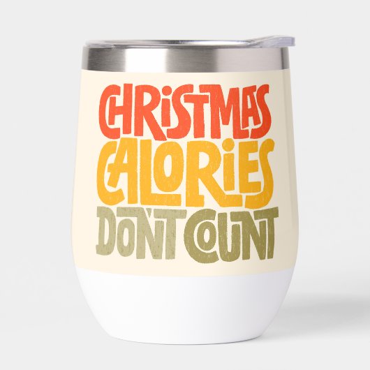 Funny Christmas Calories zählen Design nicht (Links)