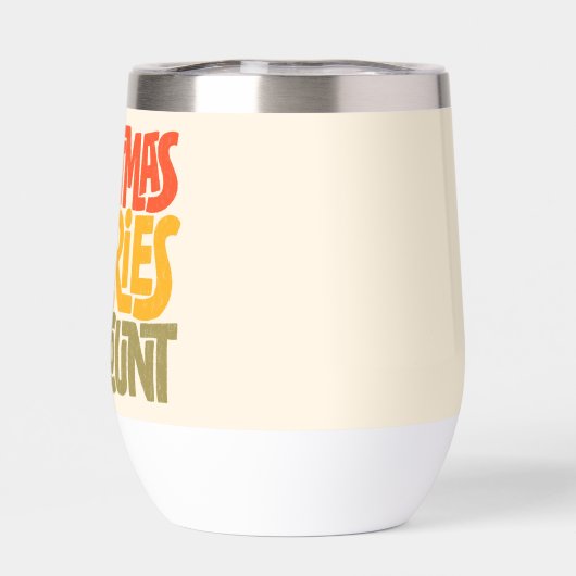 Funny Christmas Calories zählen Design nicht (Rückseite)