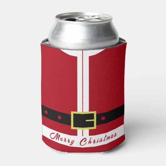 Funny Christmas Can Cooler Weihnachtsmann Dosenkühler (Kanne Vorderseite)