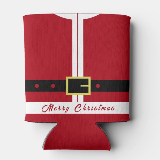 Funny Christmas Can Cooler Weihnachtsmann Dosenkühler (Rückseite)