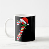 Funny Christmas Candy Canes Santa Xmas Kids Men Wo Kaffeetasse (Links)