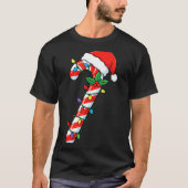 Funny Christmas Candy Canes Santa Xmas Kids Men Wo T-Shirt (Vorderseite)