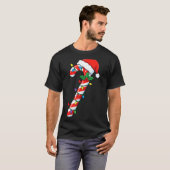 Funny Christmas Candy Canes Santa Xmas Kids Men Wo T-Shirt (Vorne ganz)