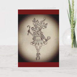 Funny Christmas Card Feiertagskarte