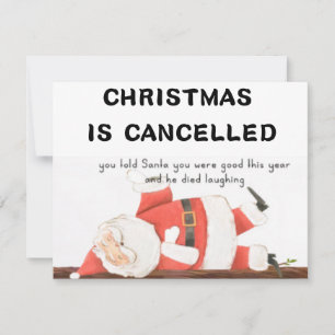 Funny Christmas Card Feiertagskarte