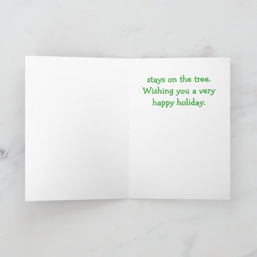 Funny Christmas Card Feiertagskarte (Innenseite)
