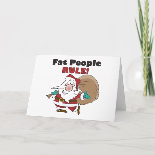 Funny Christmas Card Feiertagskarte (Vorderseite)