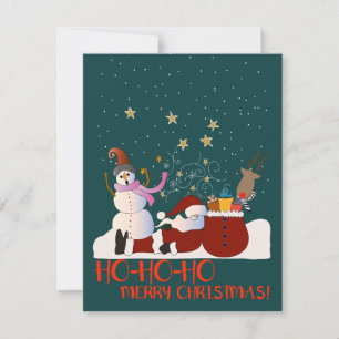 Funny Christmas Card Feiertagskarte