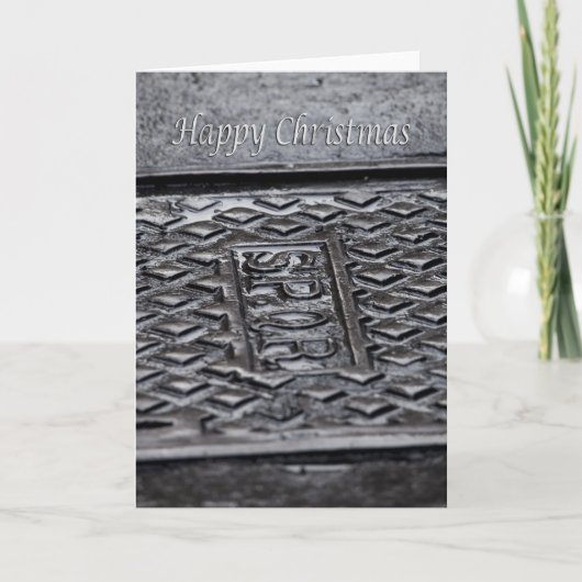 Funny Christmas Card Feiertagskarte (Vorderseite)