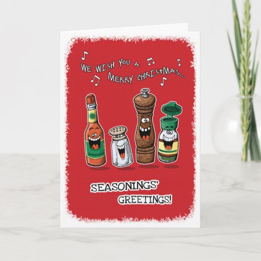 Funny Christmas Card Karte (Vorderseite)
