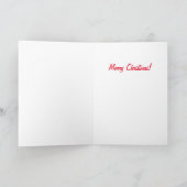 Funny Christmas Card Karte (Innenseite)