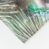 Funny Christmas Cat Blanket - Gemütlicher Throw Fleecedecke (Ecke)