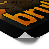 Funny Christmas Cat Bruh Meme Cool Poster (Ecke)