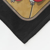 Funny Christmas Cat Christmas Tree Meowy Christmas Fleecedecke (Ecke)