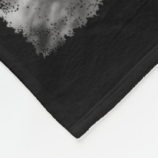 Funny Christmas Cat Selfie  Fleecedecke (Ecke)