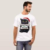 Funny Christmas Cat Sublimierung T-Shirt (Vorne ganz)
