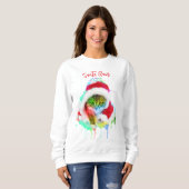 Funny Christmas Cat Sweatshirt (Vorne ganz)