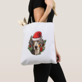 Funny Christmas Catahoula Leopard Dog Tasche (Von Nahem)