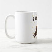 Funny Christmas Crow Raven F-CAW- F Kaffeetasse (Links)