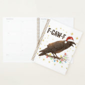 Funny Christmas Crow Raven F-CAW- F Planer (Anzeige)