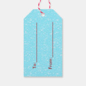 Funny Christmas Dancer Reindeer Pub Geschenkanhänger (Rückseite)