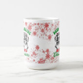 Funny Christmas Dead Inside Dancing Skelette Kaffeetasse (Mittel)