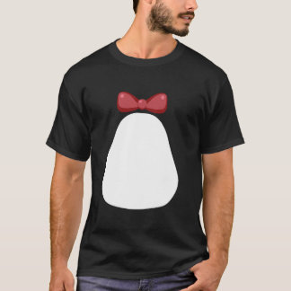 Funny Christmas DIY Pinguin Kostüm Vortäuschung Pe T-Shirt