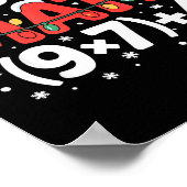 Funny Christmas Do The Math Meme 67 Holiday Humor  Poster (Ecke)