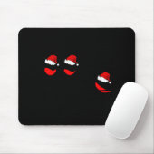 Funny Christmas Drink Drank Drunk Xmas Holiday Mousepad (Mit Mouse)