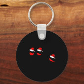 Funny Christmas Drink Drank Drunk Xmas Holiday  Schlüsselanhänger (Vorderseite)