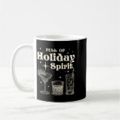 Funny Christmas Drinking Full Of Holiday Srit  Kaffeetasse (Links)
