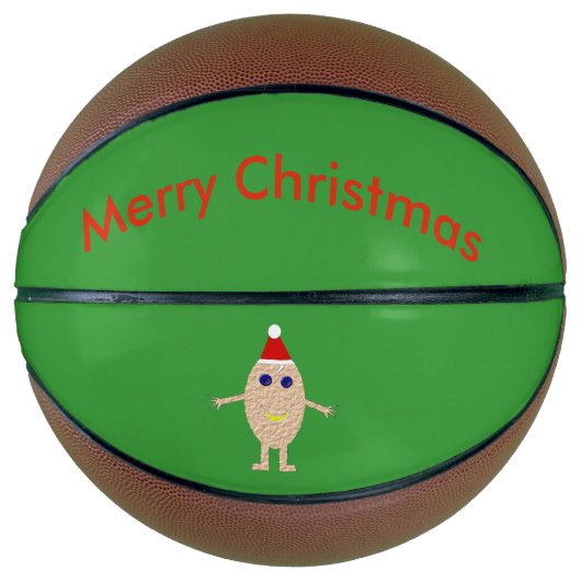 Funny Christmas Egg Basketballs (Vorderseite)