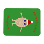 Funny Christmas Egg Custom Magnet (Horizontal)