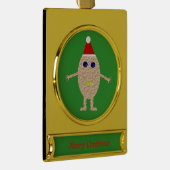 Funny Christmas Egg Custom Ornament (Rechts)