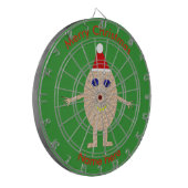 Funny Christmas Egg Dart Board Dartscheibe (Vorderseite Links)