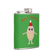 Funny Christmas Egg Flask Flachmann (Rechts)