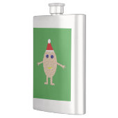 Funny Christmas Egg Flask Flachmann (Links)