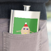 Funny Christmas Egg Flask Flachmann (Beispiel)
