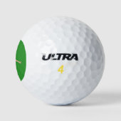 Funny Christmas Egg Golf Ball (Logo)