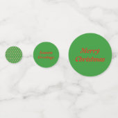 Funny Christmas Egg Personalisiert Konfetti (Vorderseiten)