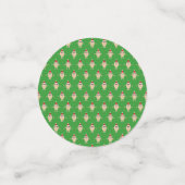Funny Christmas Egg Personalisiert Konfetti (Klein Vorderseite)