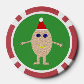 Funny Christmas Egg Pokerchips (Rückseite)