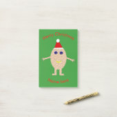 Funny Christmas Egg Post es notiert Pad Post-it Klebezettel (Auf Schreibtisch)