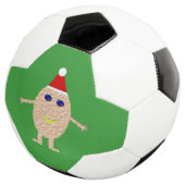 Funny Christmas Egg Soccer Ball (Dreiviertel)